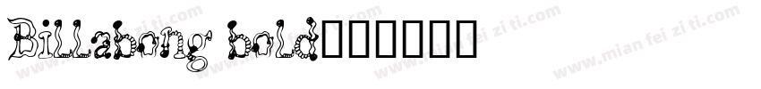 Billabong bold字体转换